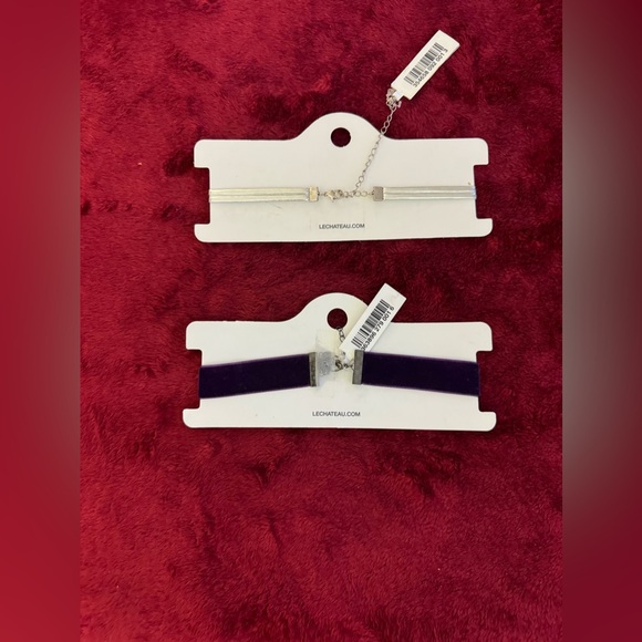 2 Brand new Le chateau Chocker Necklace - Picture 7 of 7